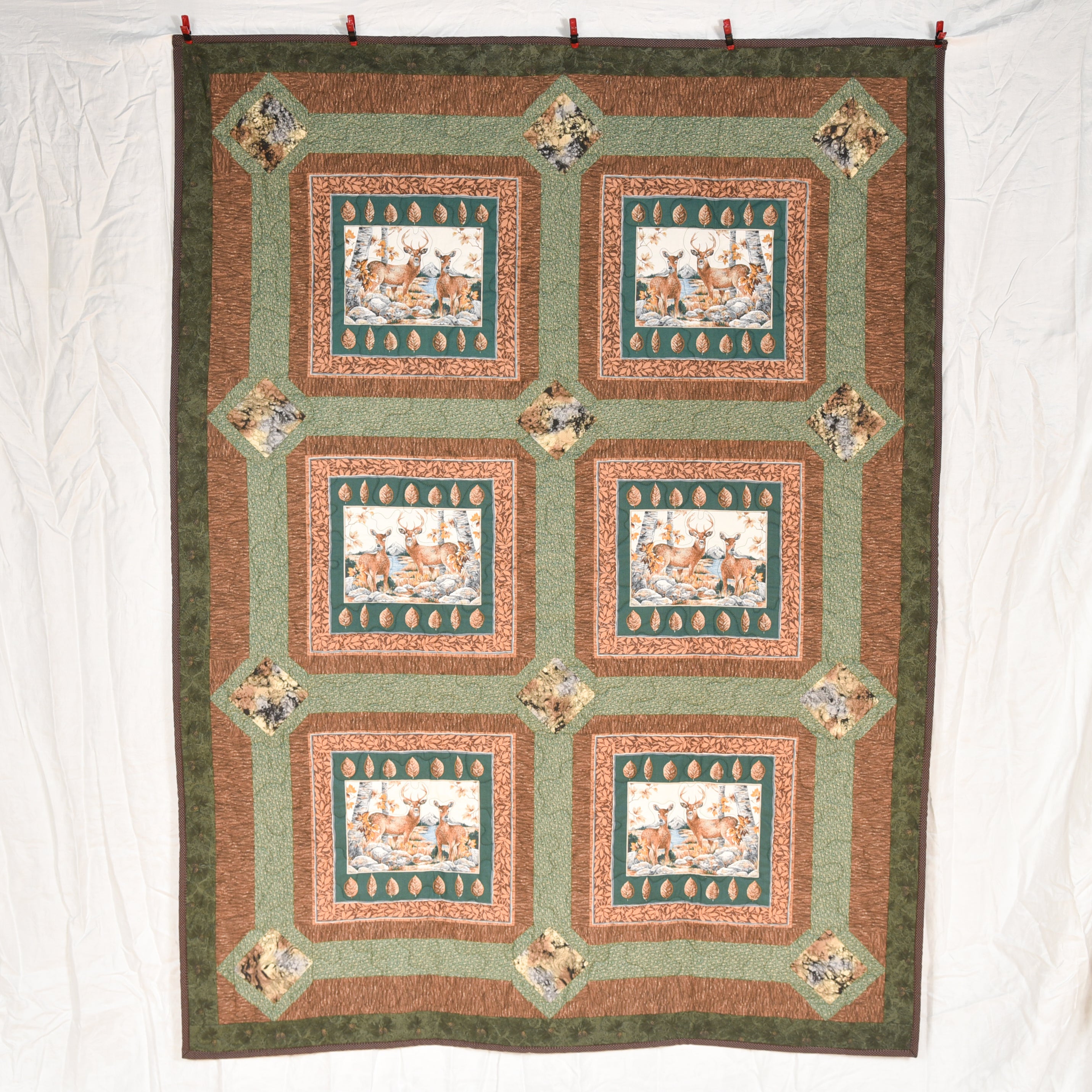 Deer Wildlife Quilt