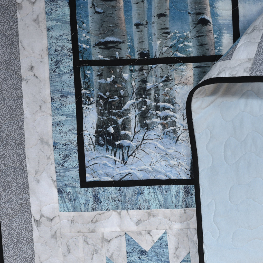 Snow Moose Quilt