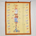 Adorable Quilted Child's Growth Chart