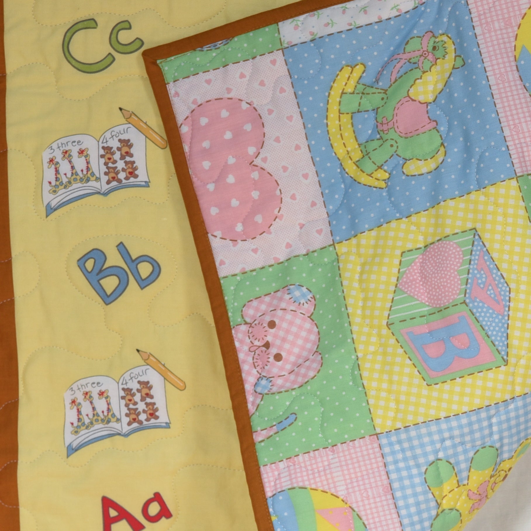 Adorable Quilted Child's Growth Chart