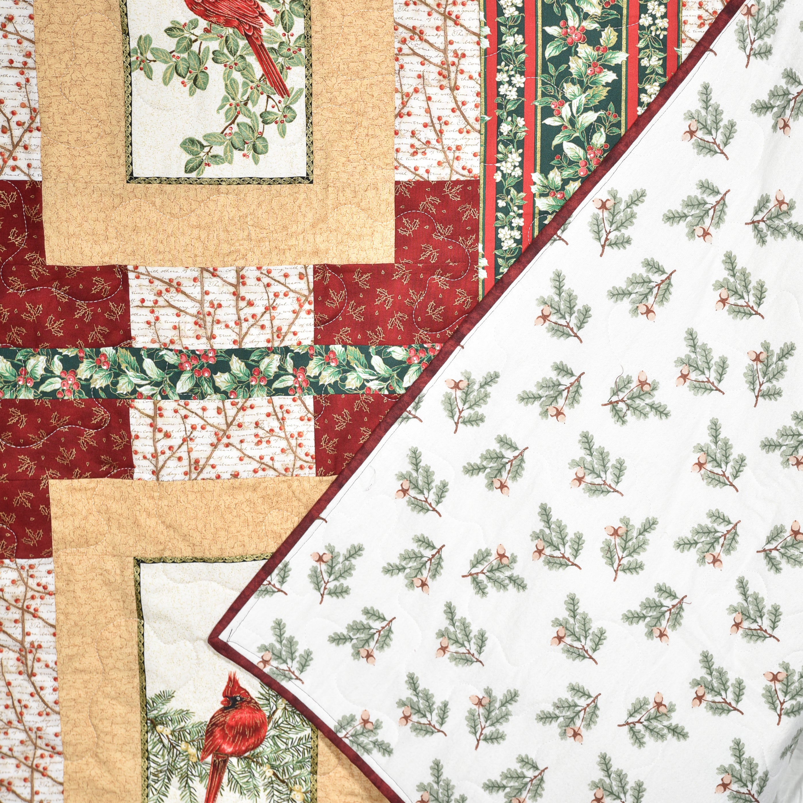 Cardinals On Display Quilt