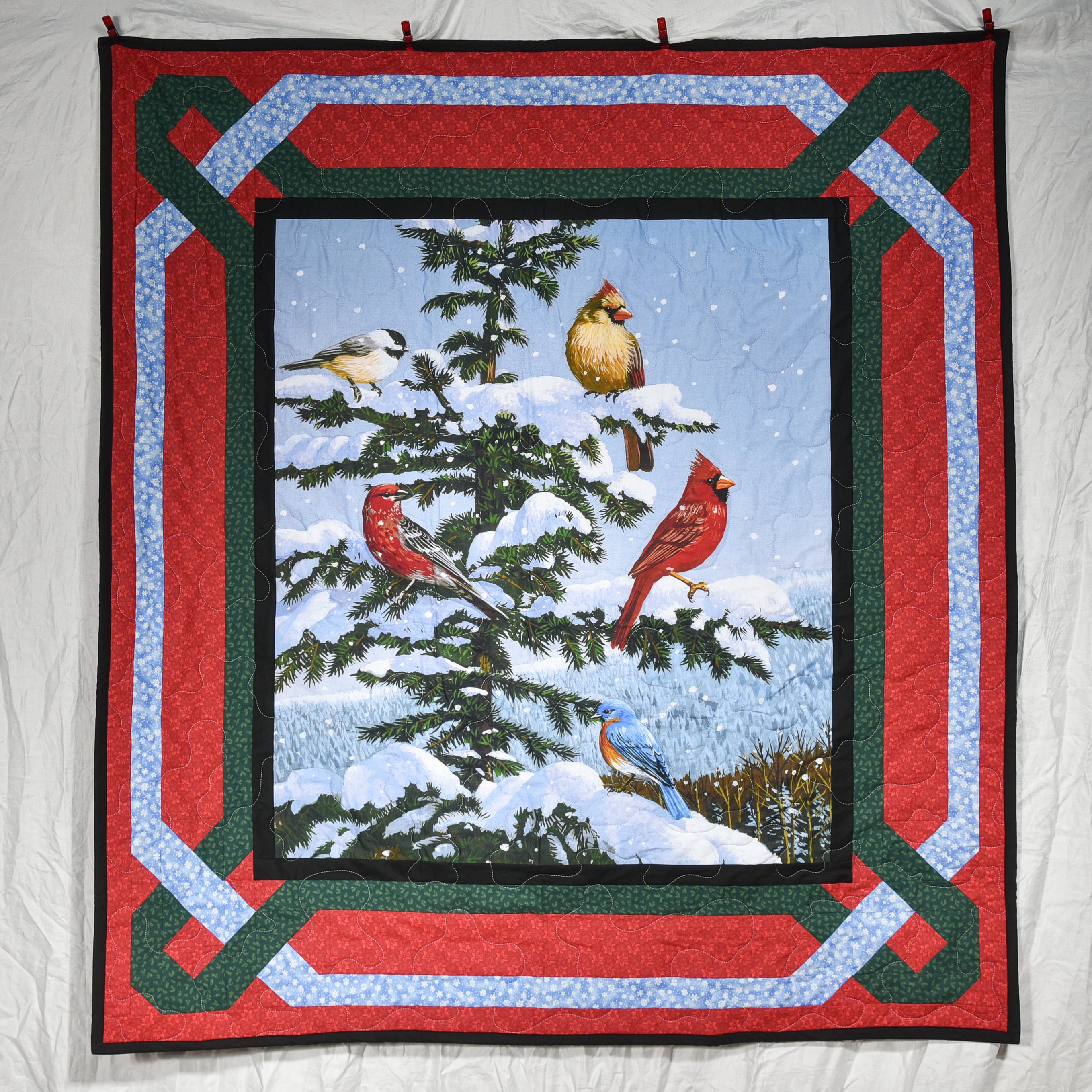Winter Woodland Wings Quilt