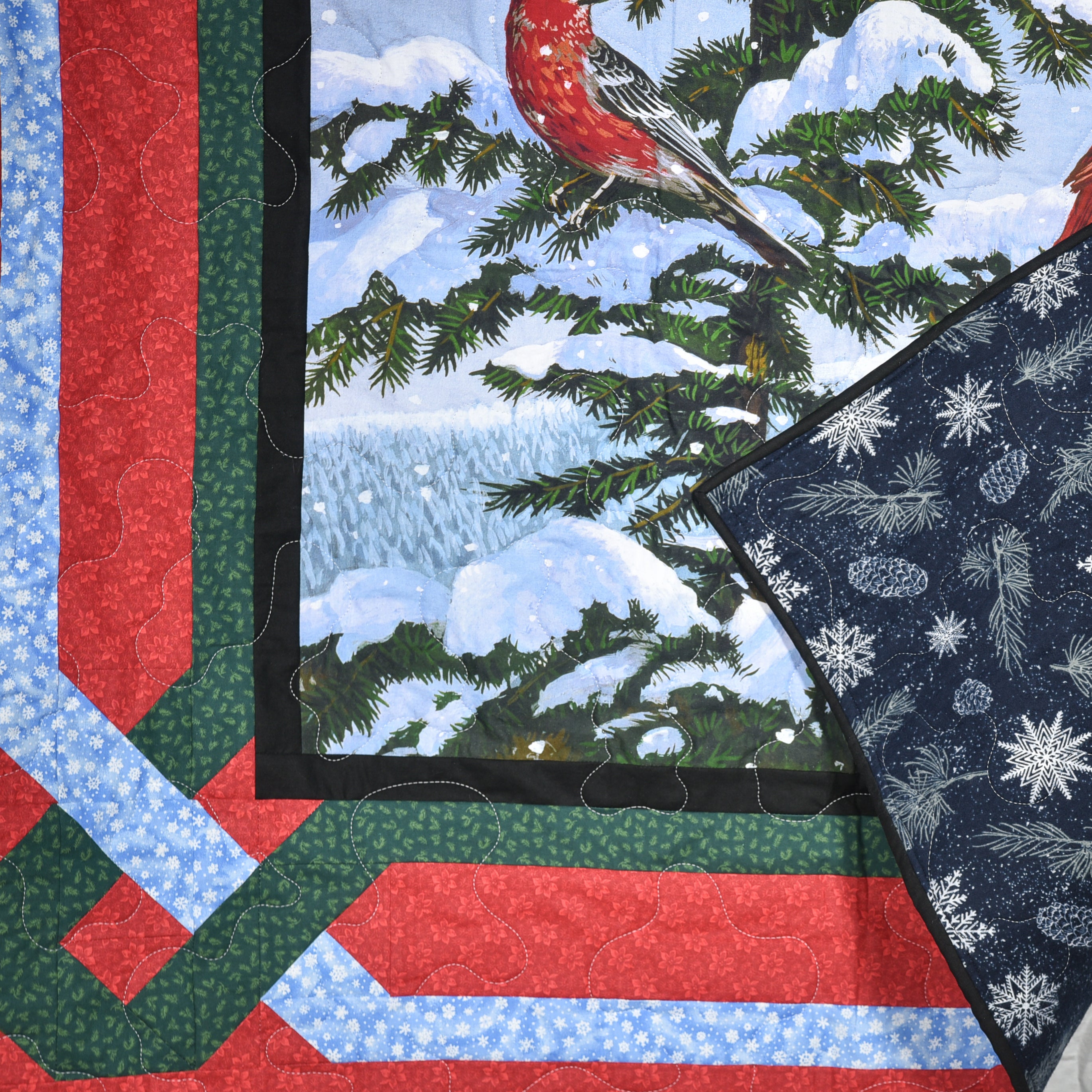 Winter Woodland Wings Quilt