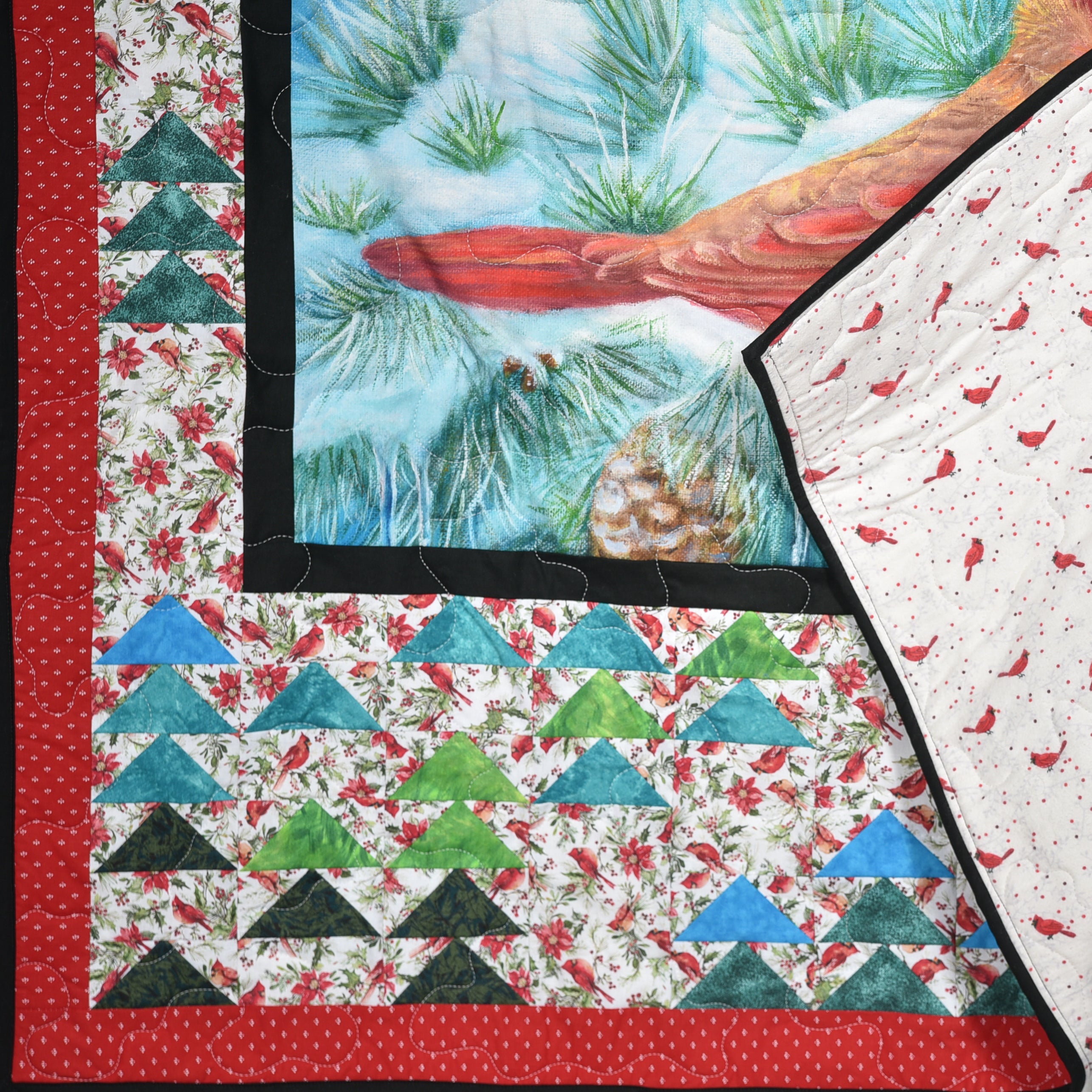 Courting Cardinals Quilt