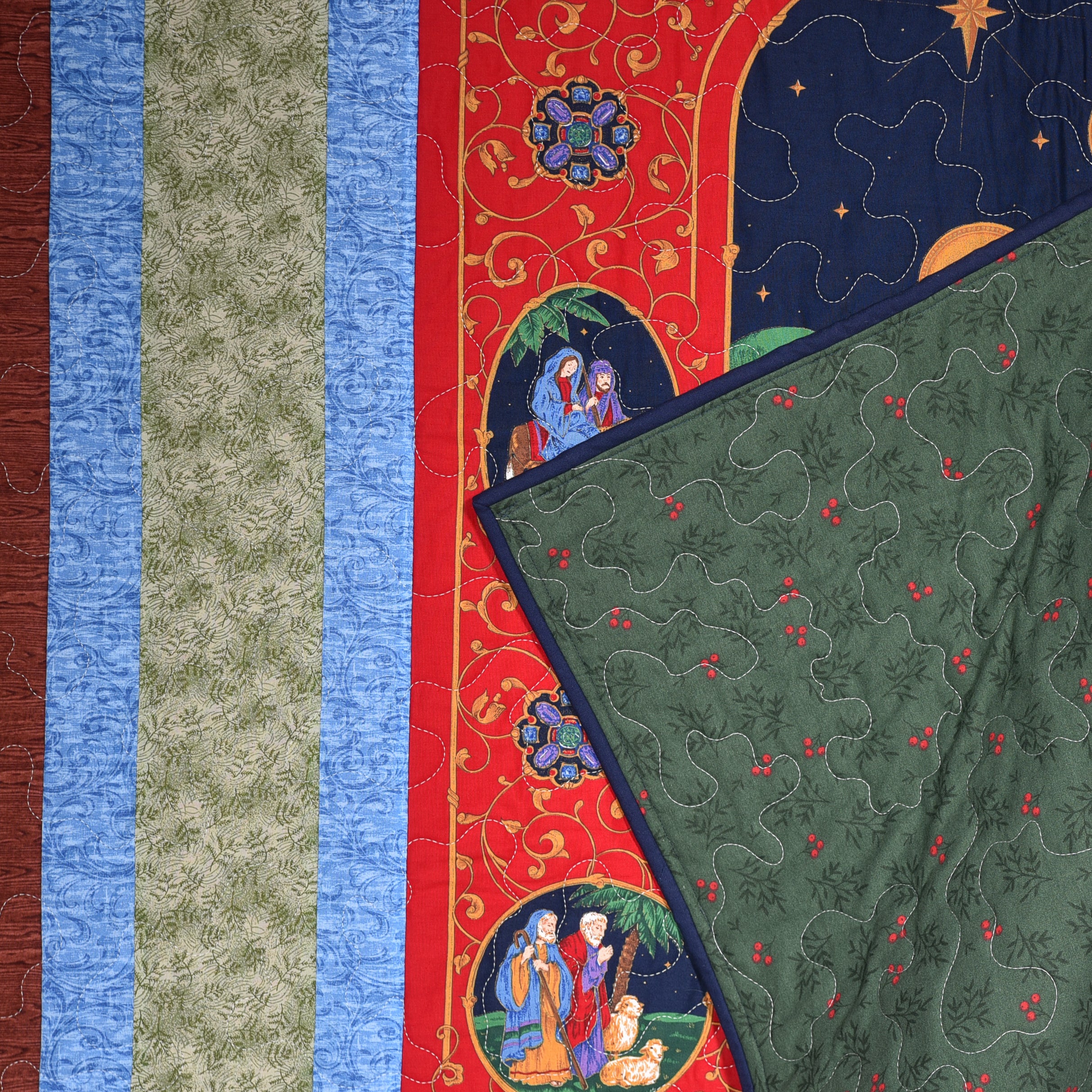 Peace On Earth Christmas Quilt