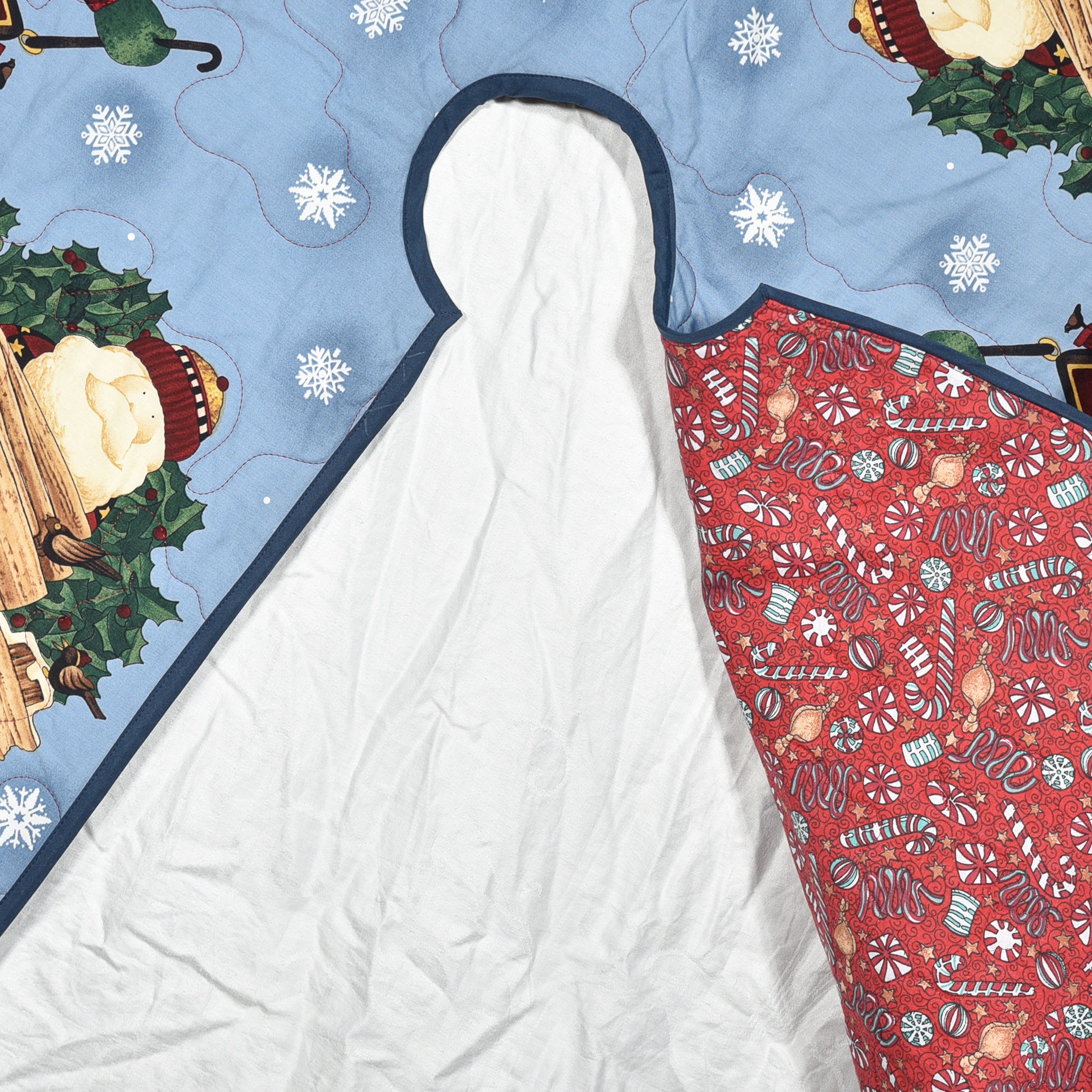 Woodland Santa and Friends Tree Skirt