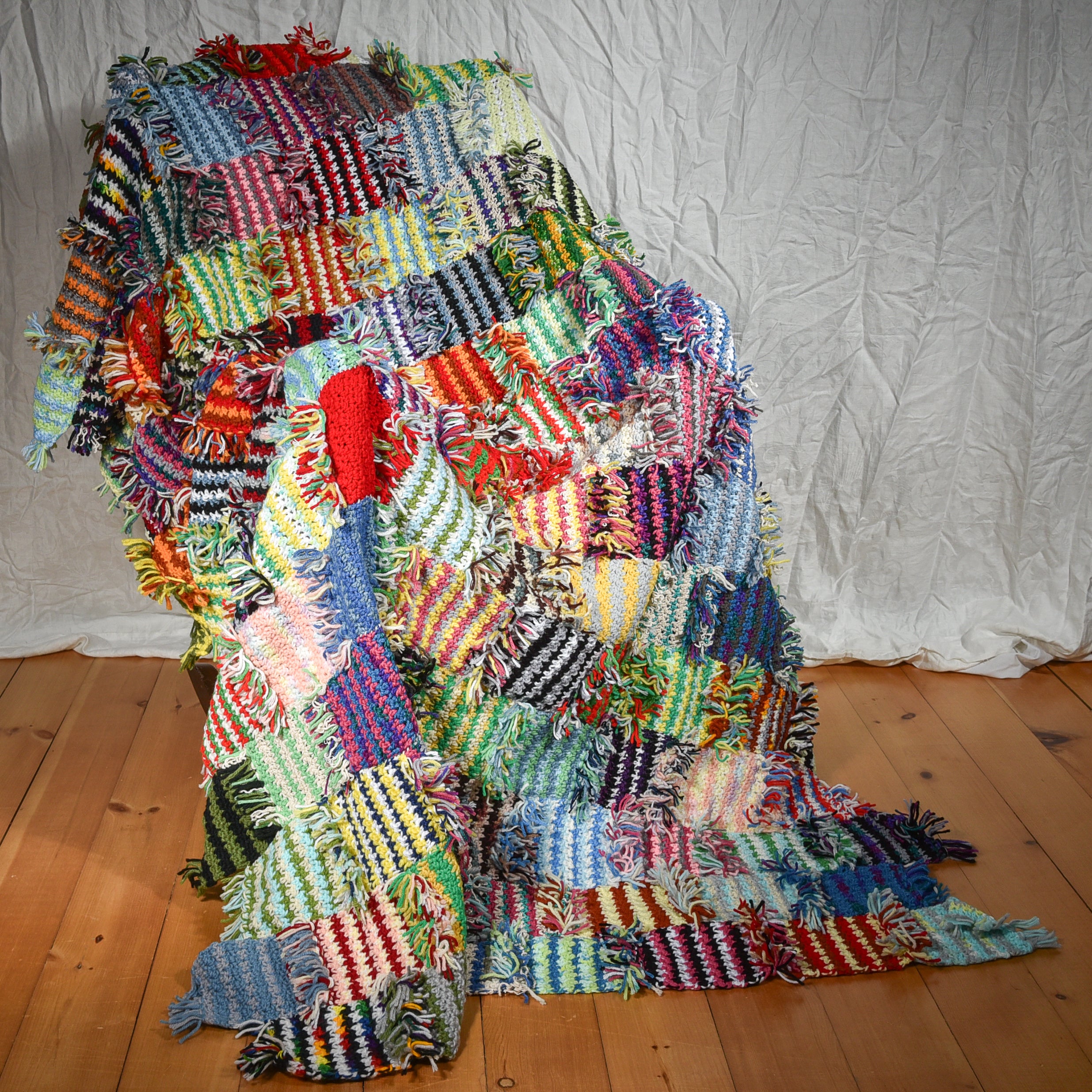 Wild Fringe Monster Blanket