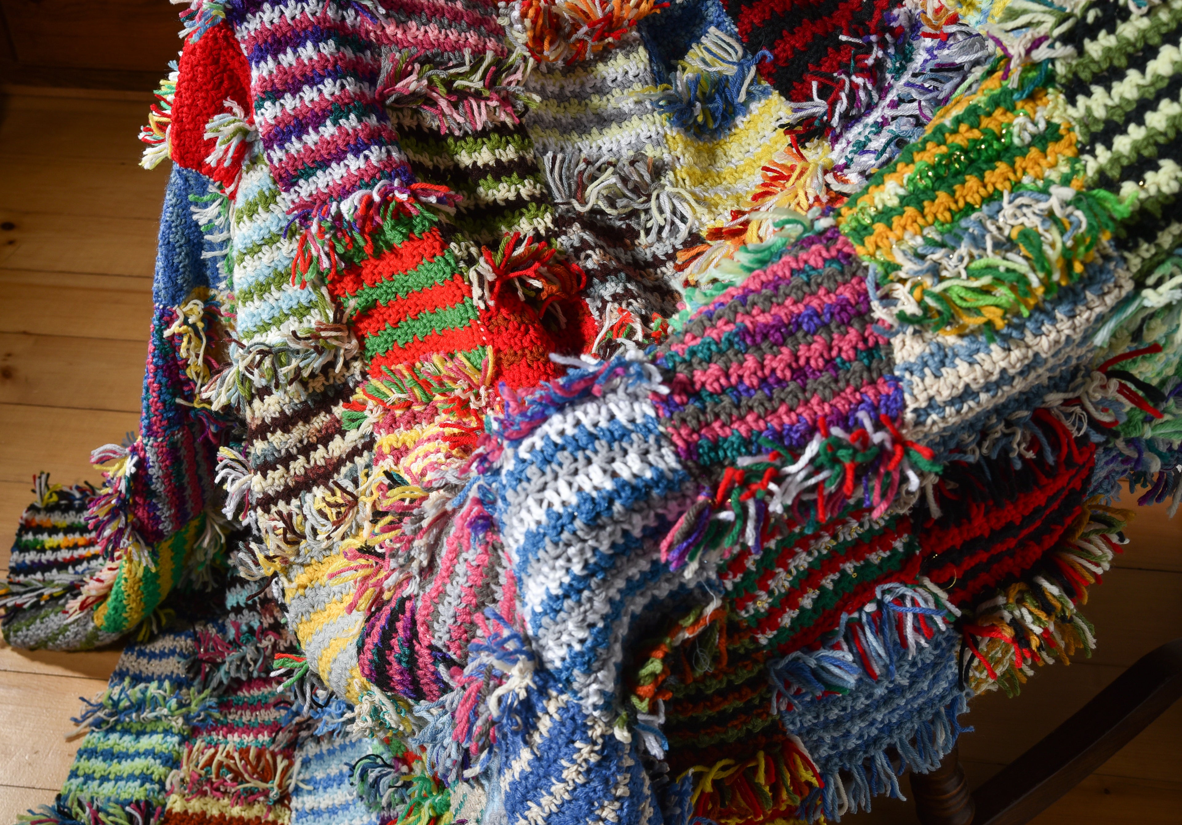 Wild Fringe Monster Blanket