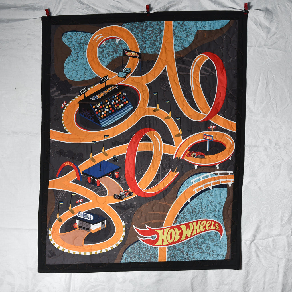 Hot Wheels Quilted Play Mat Blanket