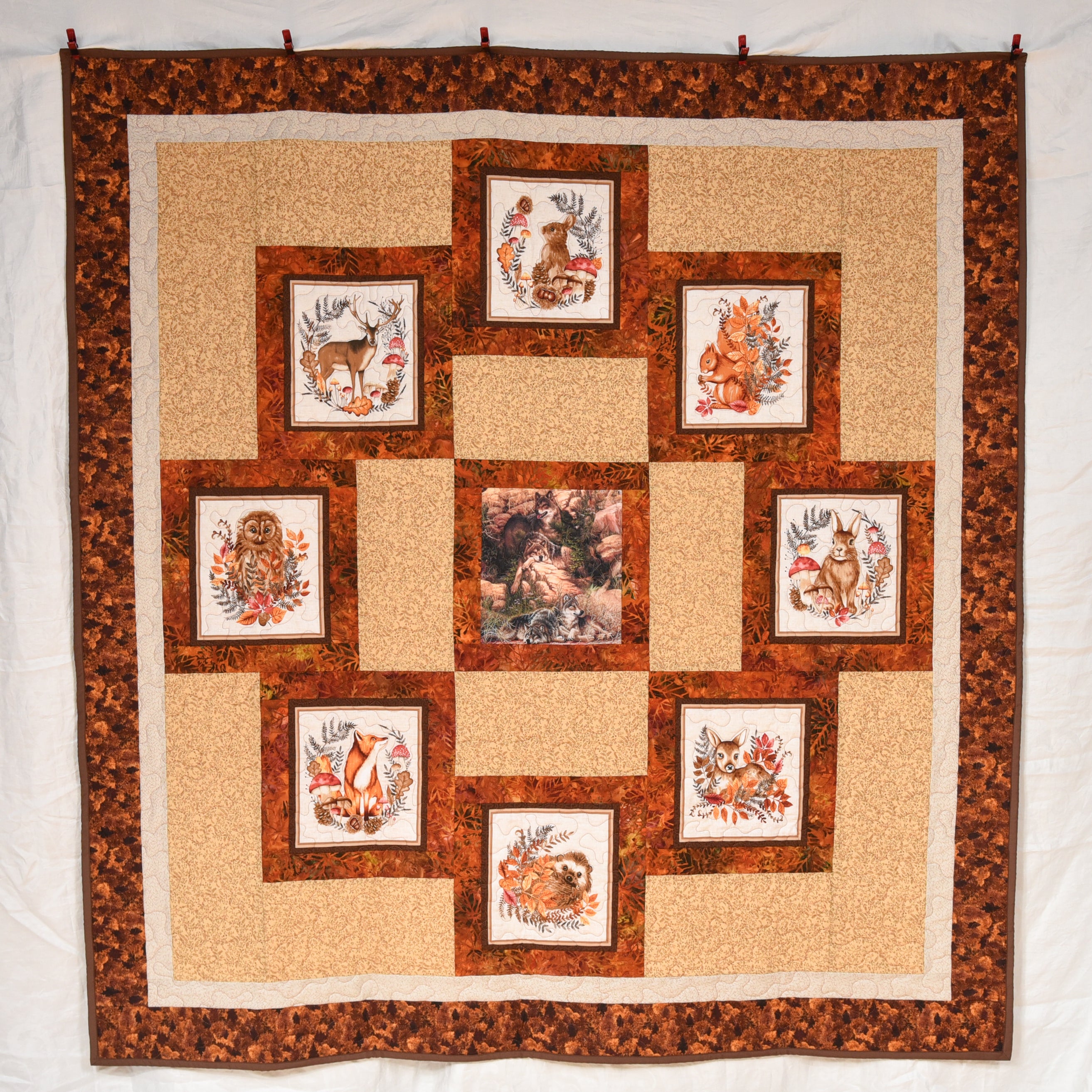 Wildlife Animals Quilt