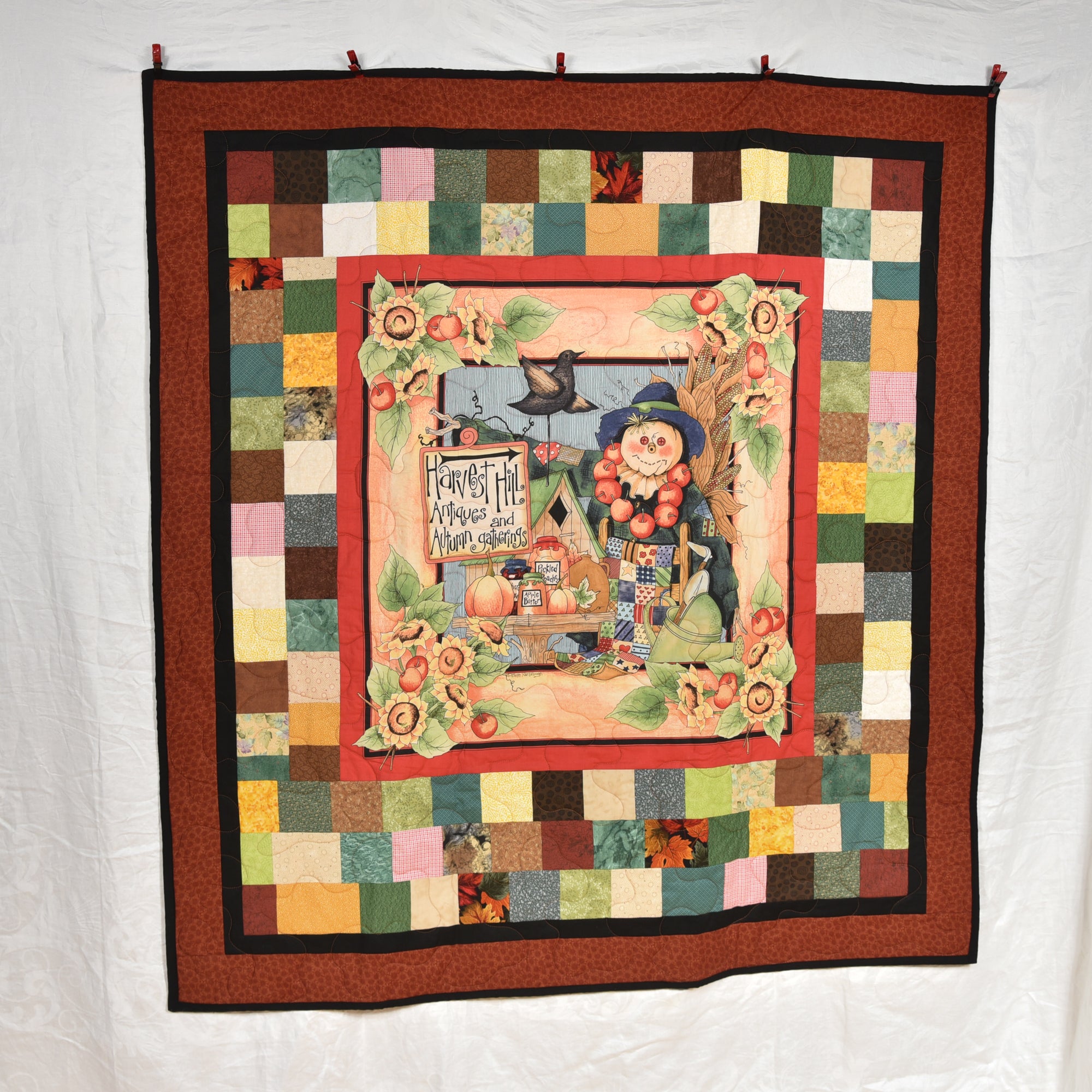 Fall Harvest Scarecrow Quilt