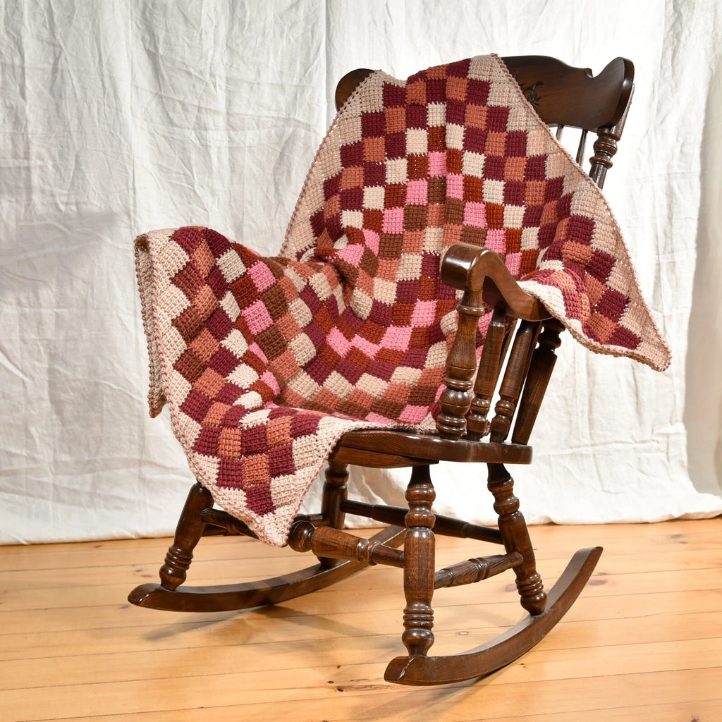 Toasted Neapolitan Crochet Throw