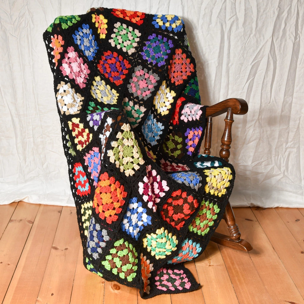 Comedy Show Crochet Throw