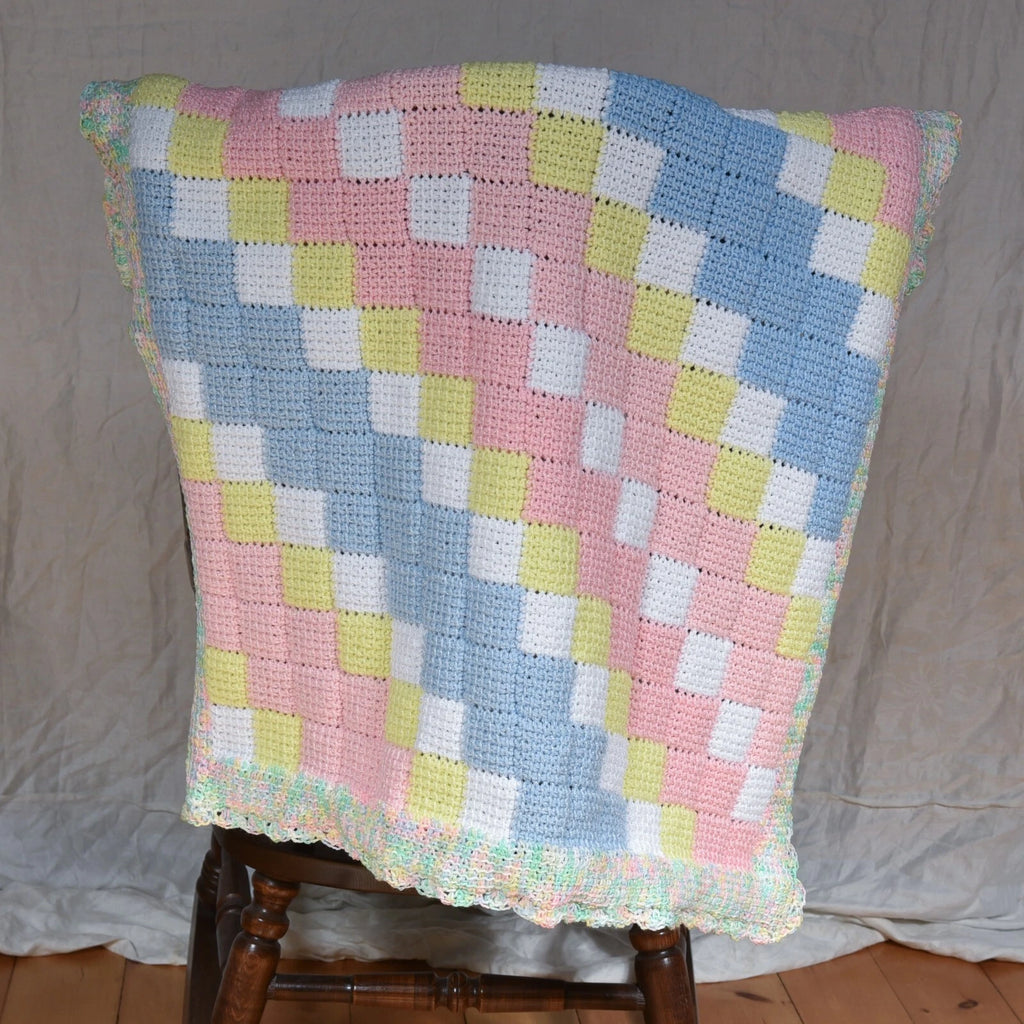 Baby Stripes Crochet Blanket