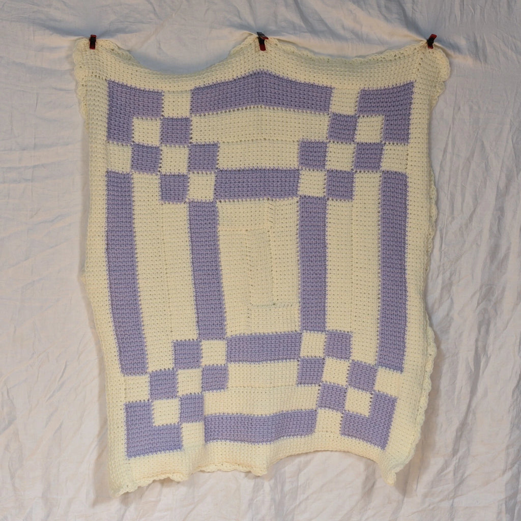 Lavender Love Crochet Blanket