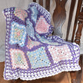 Flower Fields Granny Crochet Blanket
