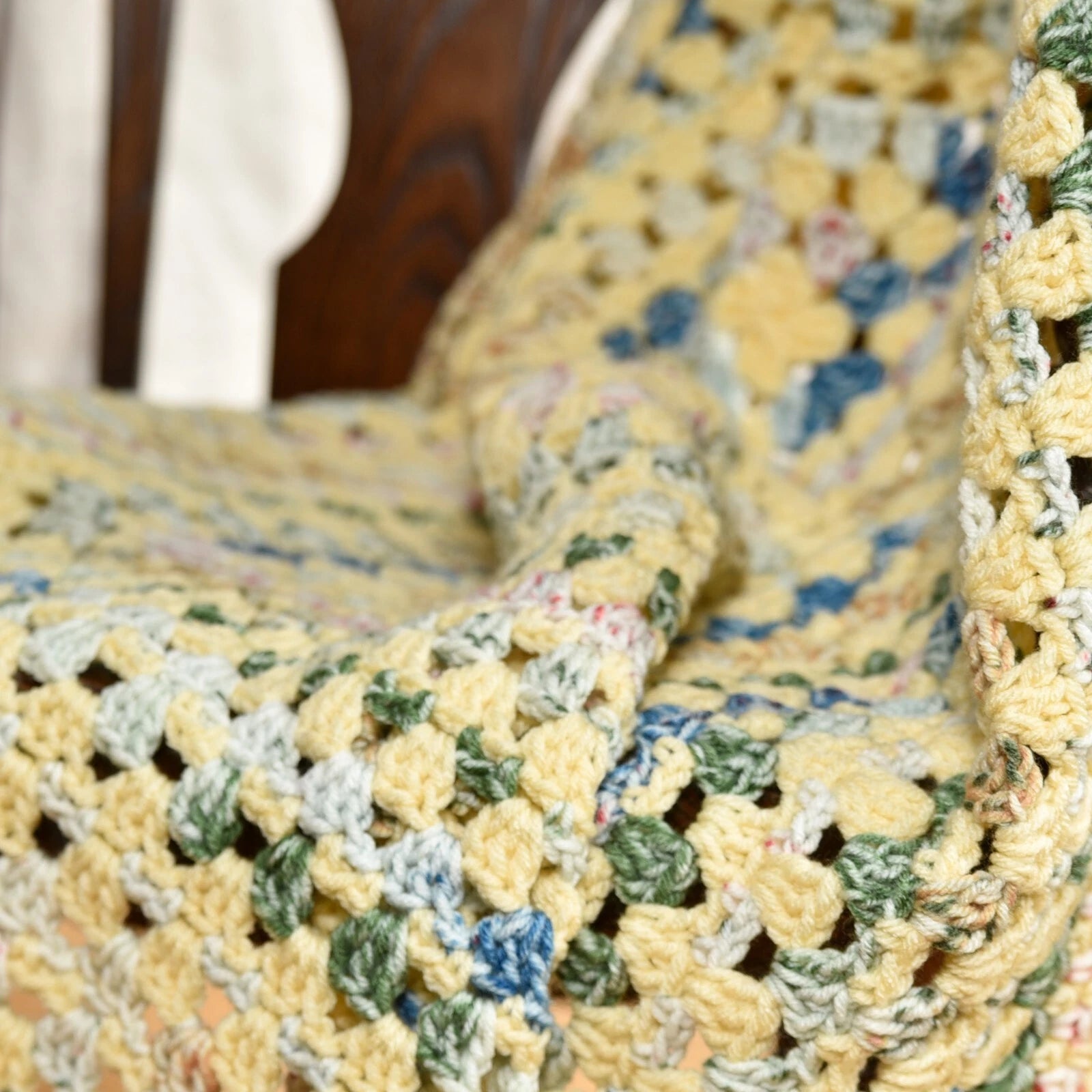 Buttercup Pond Crochet Blanket