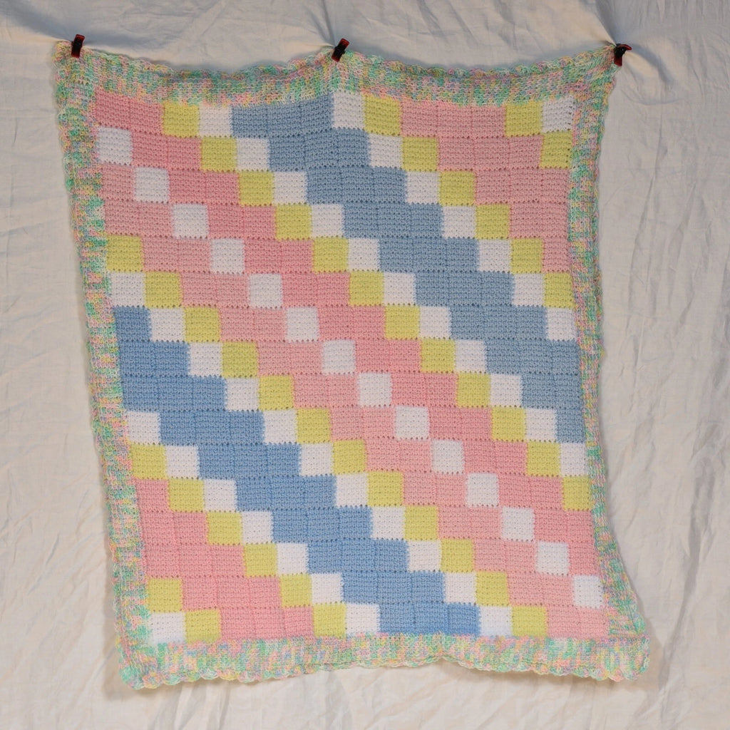 Baby Stripes Crochet Blanket