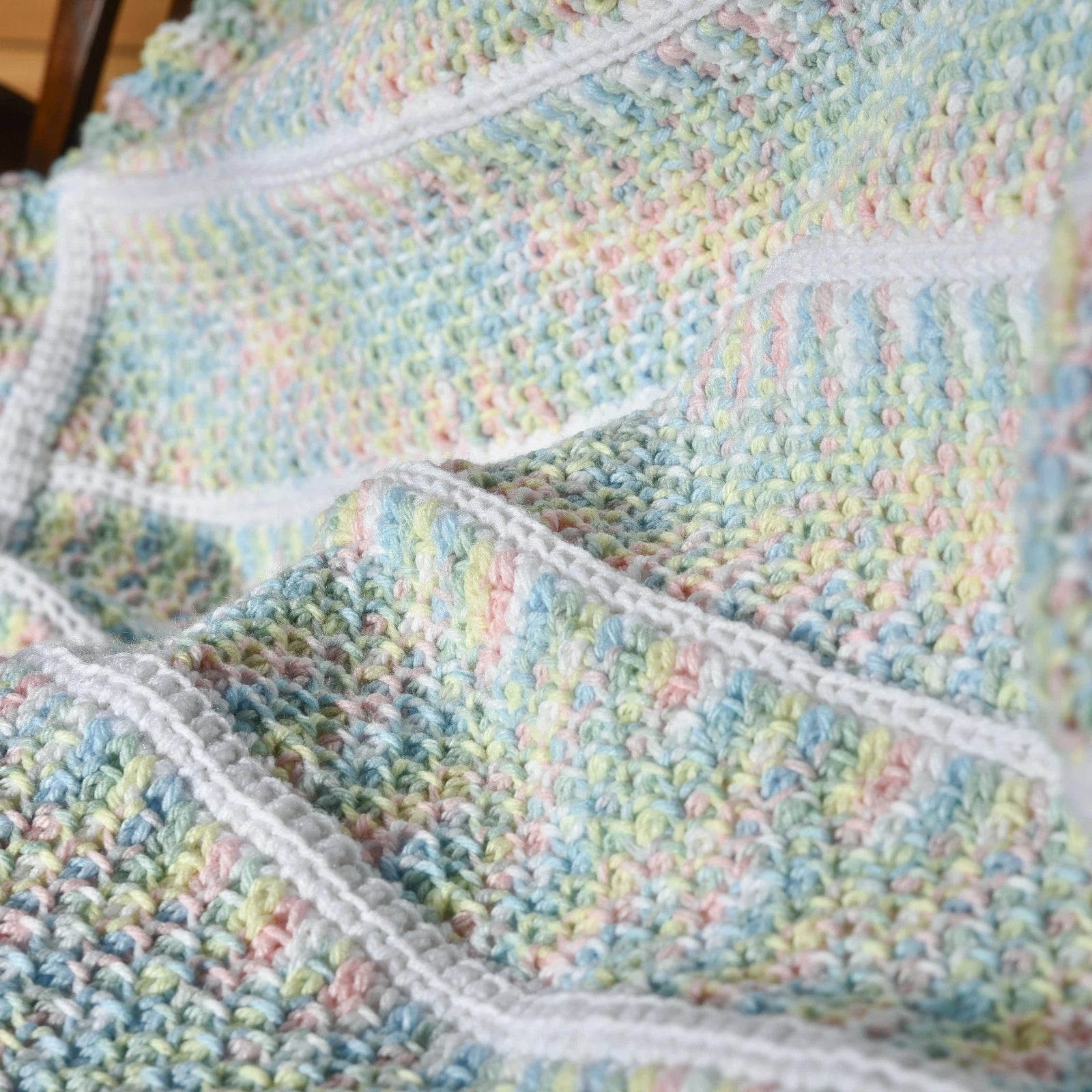 Subtle Shifts Crochet Throw