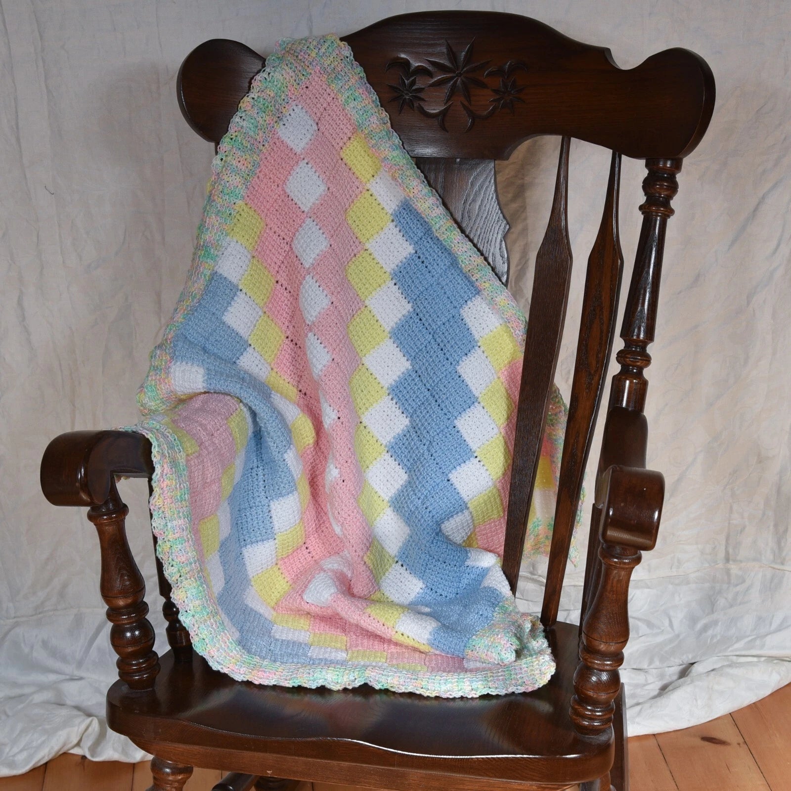 Baby Stripes Crochet Blanket