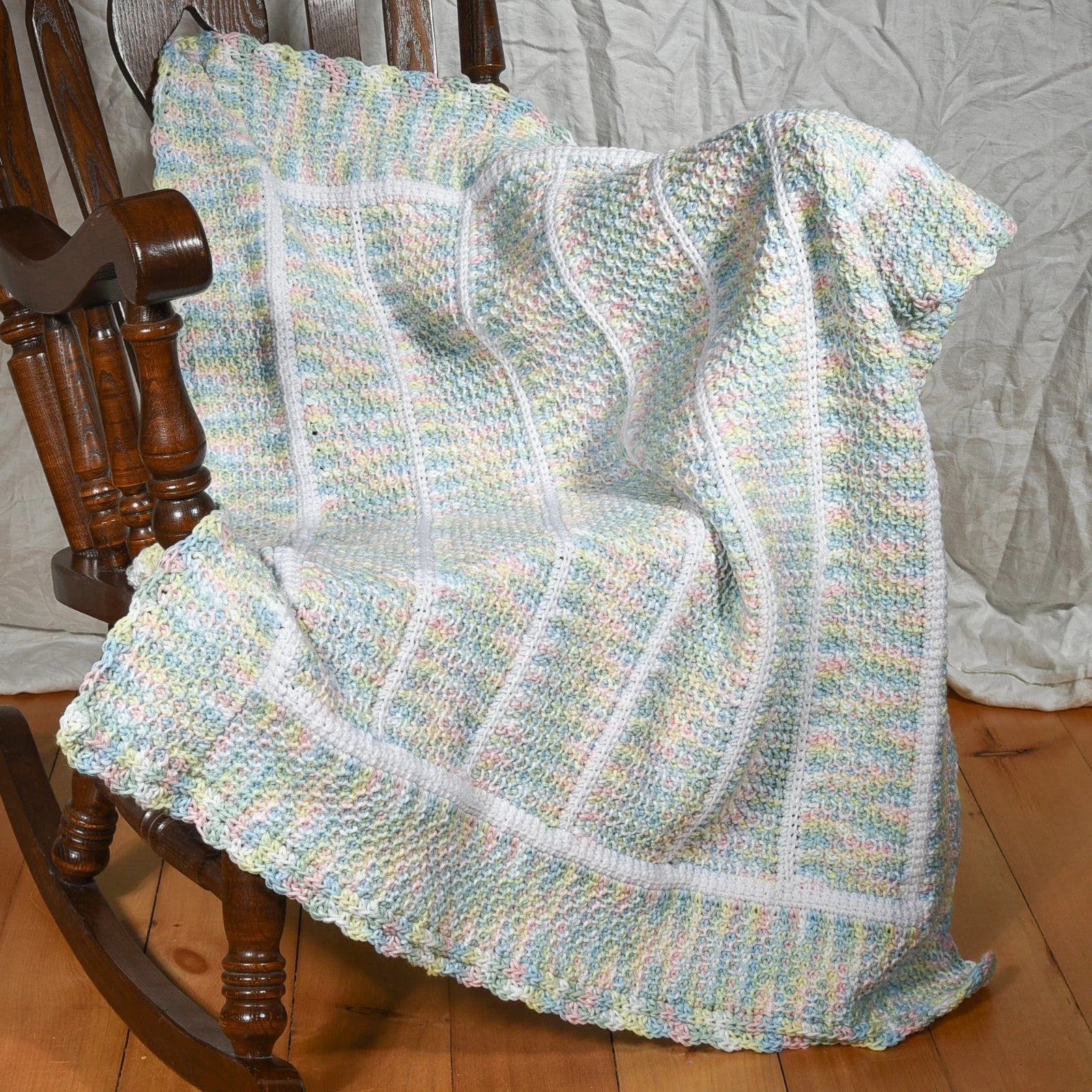 Subtle Shifts Crochet Throw
